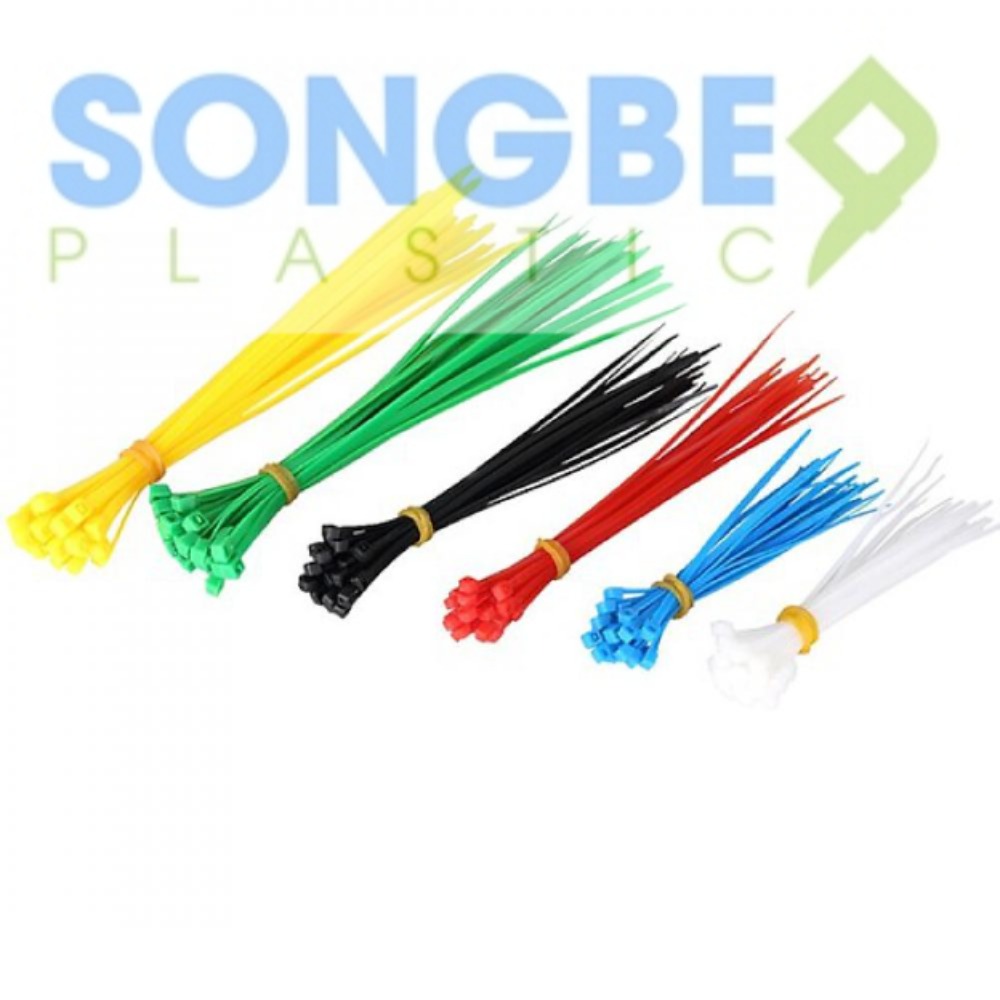 Dây rút nhựa 8x350 – Siết chắc, chịu lực cao | Sông Bé Plastic 5 Dây Rút Nhựa 8×350 mm – Bền Bỉ, Siết Chắc, Chịu Lực Vượt Trội