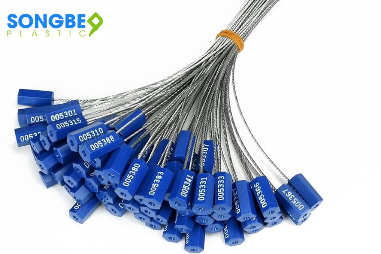 Seal cáp bấm – Seal niêm phong cáp thép lục giác | Sông Bé Plastic 15 Cấu tạo seal cáp bấm