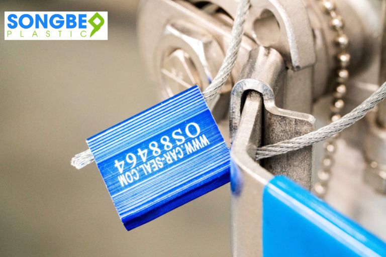 Seal cáp bấm – Seal niêm phong cáp thép lục giác | Sông Bé Plastic 16 Ứng dụng thực tế seal cáp bấm