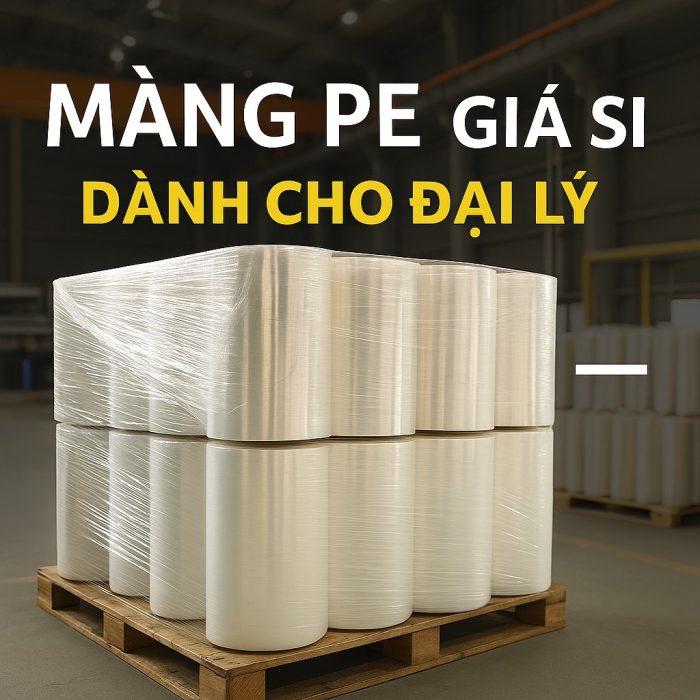 Màng PE Giá Sỉ Cho Ngành Logistics – Kho Vận – Vận Chuyển | Giải Pháp Đóng Gói Hiệu Quả 3 Màng PE Giá Sỉ Cho Ngành Logistics – Kho Vận – Vận Chuyển