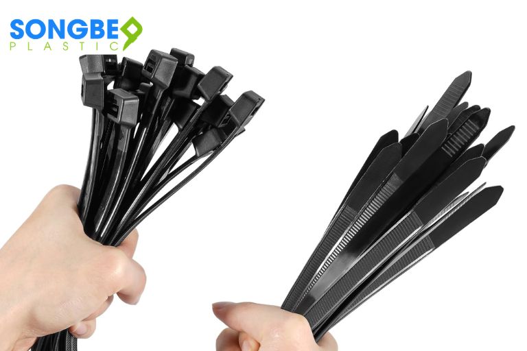 Chất liệu dây rút nhựa bản lớn