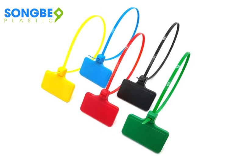 Dây rút nhựa có bảng ghi chú